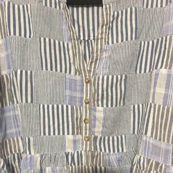 Anthropologie Maeve The Zoe swing blouse pullover oversized relaxed style size S - Picture 5 of 8